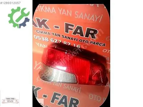 Peugeot 106 Sol Arka Stop çıkma parça