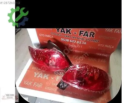 Peugeot 206 Sağ Arka Stop çıkma parça