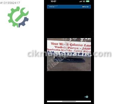 Peugeot Partner Sol Kapı Çıtası çıkma parça