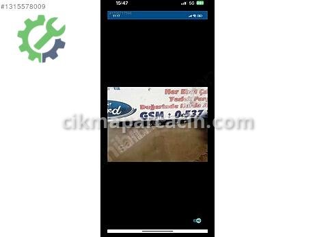 Peugeot Partner Bagaj Çıtası çıkma parça