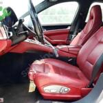 Porsche Panamera Orijinal Çıkma Kırmızı Koltuk Takımı