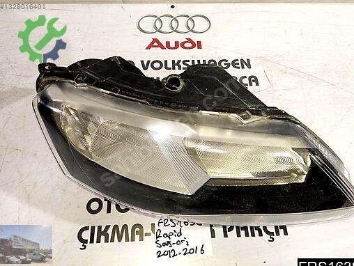Skoda Rapid Sağ Ön Far çıkma parça