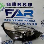 RENAULT CLİO 4 SAĞ FAR 2012-2017 -SİYAH