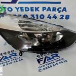 RENAULT CLİO 4 SAĞ FAR 2012-2017 -SİYAH