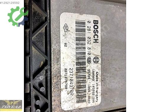 Renault Clio Beyin 0281032810 çıkma parça