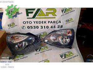 RENAULT CLİO II SAĞ SOL FAR 2001- 2005 (GRİ) İTHAL