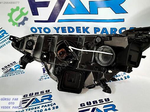 Renault Megane Sağ Ön Far çıkma parça