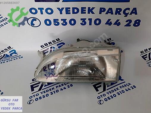 Renault 19 Sol Ön Far çıkma parça