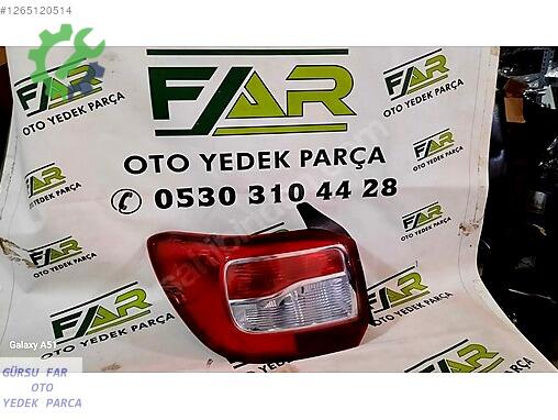 Renault Symbol Sağ Arka Stop çıkma parça