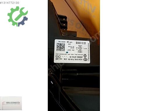Renault Captur Far 260604753 çıkma parça