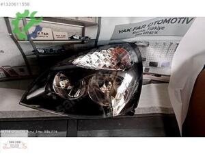 Renault Clio 2001-05 far sol sıfır siyah
