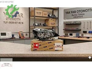 Renault Clio 3 sağ far 2005-08 sıfır Tyc marka mercekli motorlu