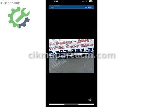 Renault Clio Sol Kapı Çıtası çıkma parça