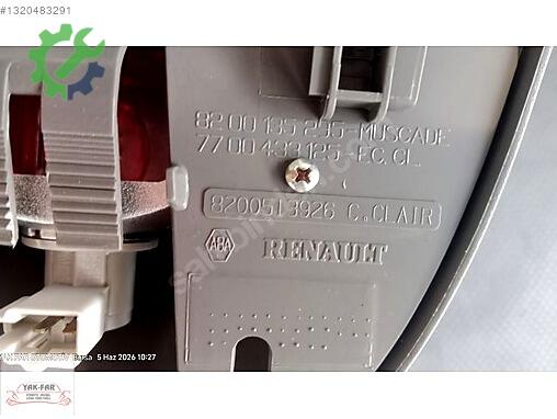 Renault Clio Stop çıkma parça