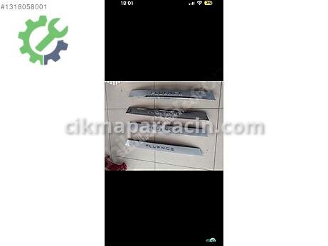 Renault Fluence Bagaj Plastiği çıkma parça