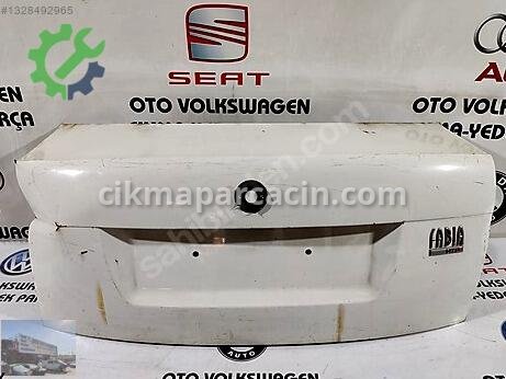 Skoda Fabia Bagaj Kapağı çıkma parça