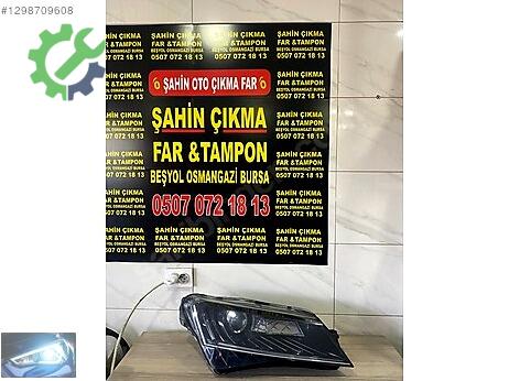 Skoda Superb Sağ Ön Far çıkma parça