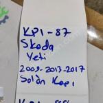 SKODA YETİ SOL ÖN KAPI 2009-2013-2017 ÇIKMA