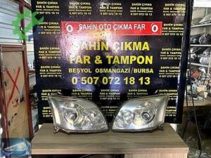 TOYOTA AVENSİN ZENON SOLI SAĞ SOL FAR ORJİNAL