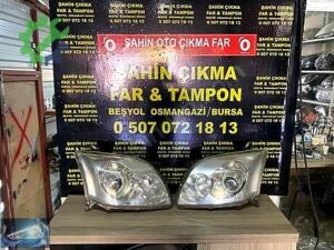 TOYOTA AVENSİS ZENON DOLU SAĞ SOL FAR ORJİNAL