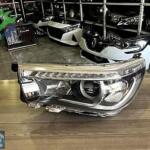 TOYOTA HİLUX SOL FAR LEDLİ MERCEKLI ORJINAL 05070721813