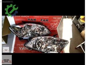 Toyota Auris 2010-13 sağ sol far mercekli sıfır tyc marka