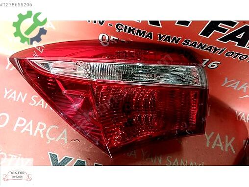 Toyota Corolla Sağ Arka Stop çıkma parça