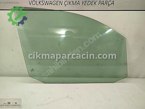 Volkswagen Caddy Sağ Ön Kapı Camı çıkma parça