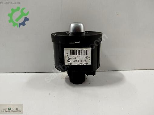 Volkswagen VW CC Far Ayar Düğmesi 3C8941431C çıkma parça