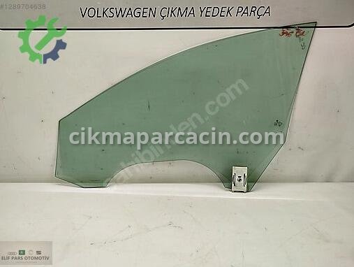 Volkswagen VW CC Sağ Ön Kapı Camı 3C8845202 çıkma parça