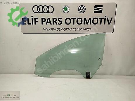 Volkswagen VW CC Sol Ön Kapı Camı çıkma parça