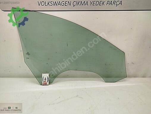 Volkswagen VW CC Sol Ön Kapı Camı 3C8845201A çıkma parça