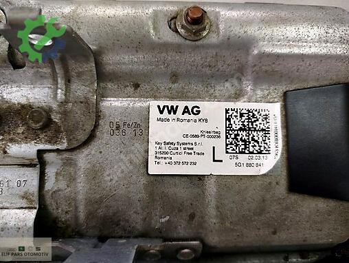 Volkswagen Golf Airbag (Hava Yastığı) 5G1880841 çıkma parça