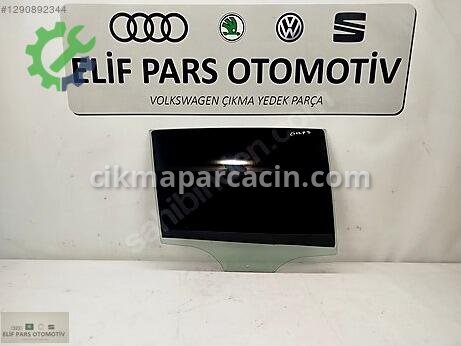 Volkswagen Golf Sağ Arka Kapı Camı çıkma parça