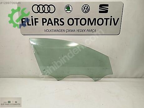 Volkswagen Golf Sağ Ön Kapı Camı 5G4845202B çıkma parça