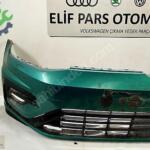 VOLKSWAGEN GOLF7 YEŞİL DOLU ÖN TAMPON