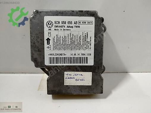 Volkswagen Jetta Airbag Beyni (SRS) 5C0959655AB çıkma parça