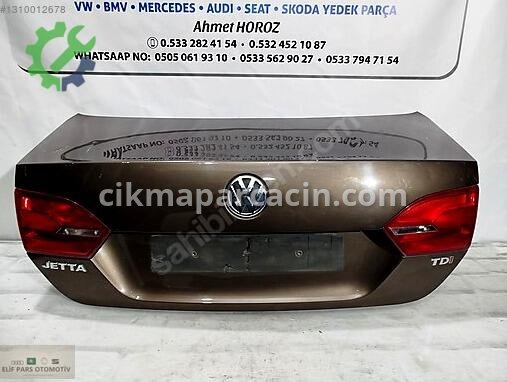 Volkswagen Jetta Bagaj Kapağı çıkma parça