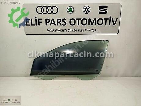 Volkswagen Jetta Sol Ön Kapı Camı çıkma parça