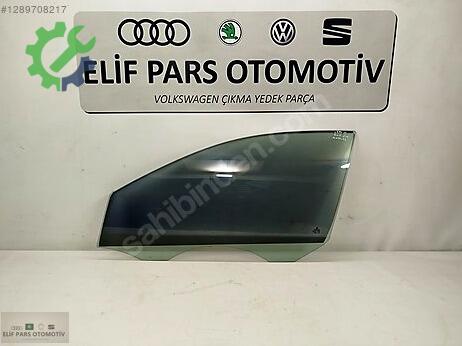 Volkswagen Jetta Sol Ön Kapı Camı çıkma parça