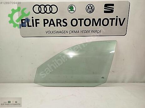 Volkswagen Jetta Sol Ön Kapı Camı çıkma parça