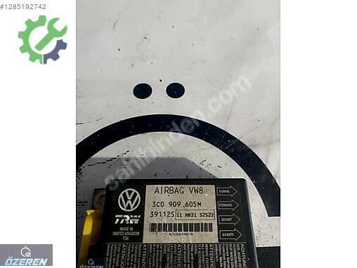 Volkswagen Passat Airbag Beyni (SRS) 3C0909605M çıkma parça