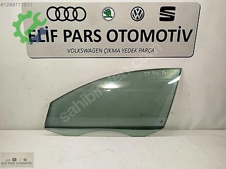 Volkswagen Passat Sol Ön Kapı Camı çıkma parça