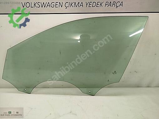 Volkswagen Passat Sol Ön Kapı Camı çıkma parça