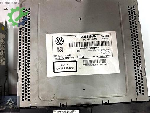Alpine Multimedya / Teyp 1K0035186 çıkma parça
