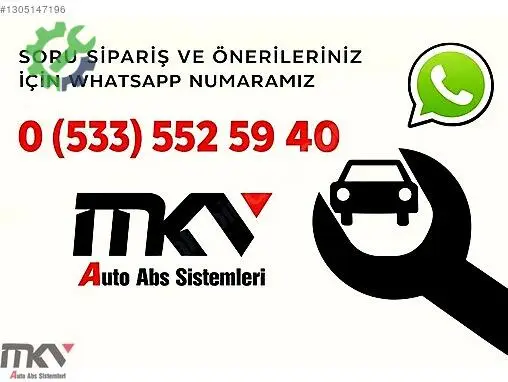 Volkswagen ABS Beyni (Modül) 7E0907379K çıkma parça