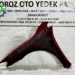 VOLKWAGEN GOLF7 YAN SANAYİ KIRMIZI SAĞ ÖN ÇAMURLUK 2013-2017