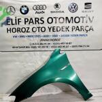 VOLKWAGEN GOLF7 YEŞİL BOYALI İŞLEMLİ SOL ÖN ÇAMURLUK 2013-2017
