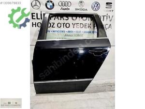 VOLKWAGEN PASSATB6 VARİANT SİYAH YARIM BOYALI DOLU SOL ARKA KAPI
