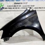 VOLKWAGEN POLO SİYAH BOYALI SOL ÖN ÇAMURLUK 2011-2015